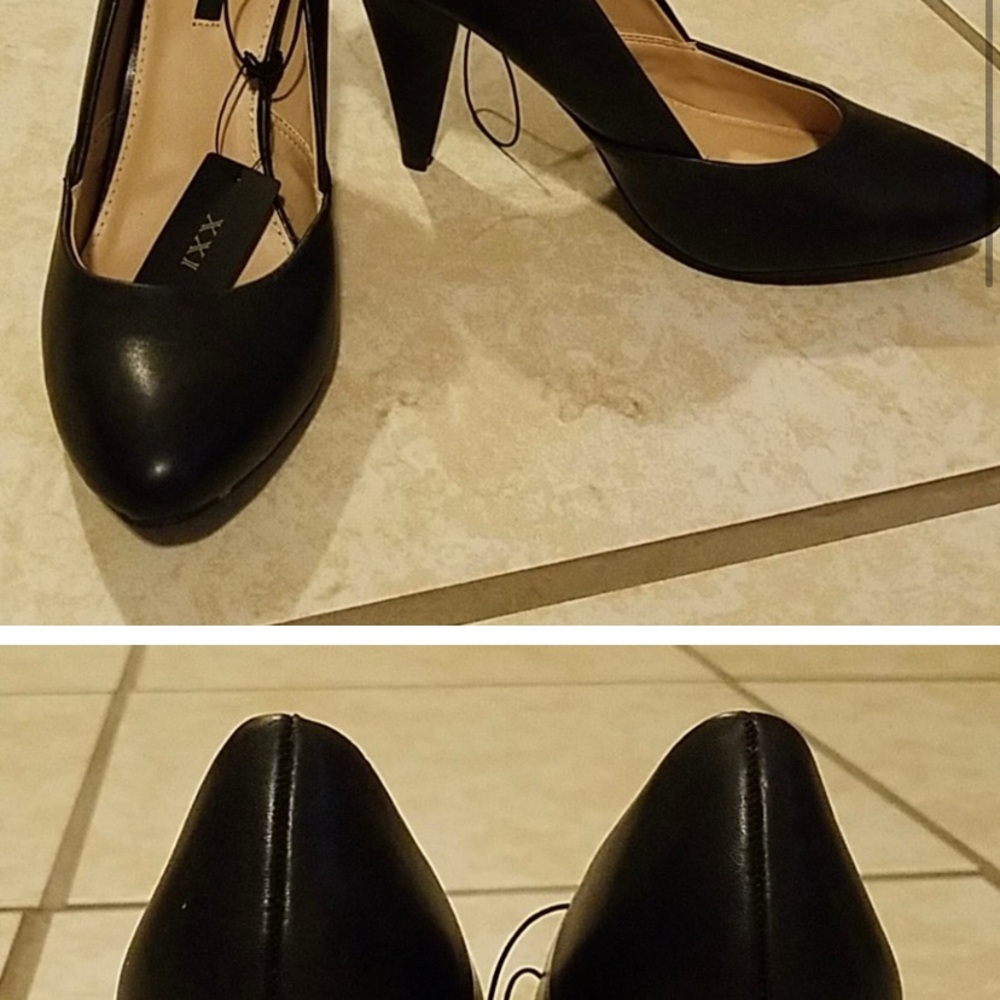 Black heels